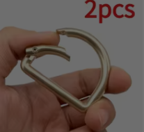 D ring clip